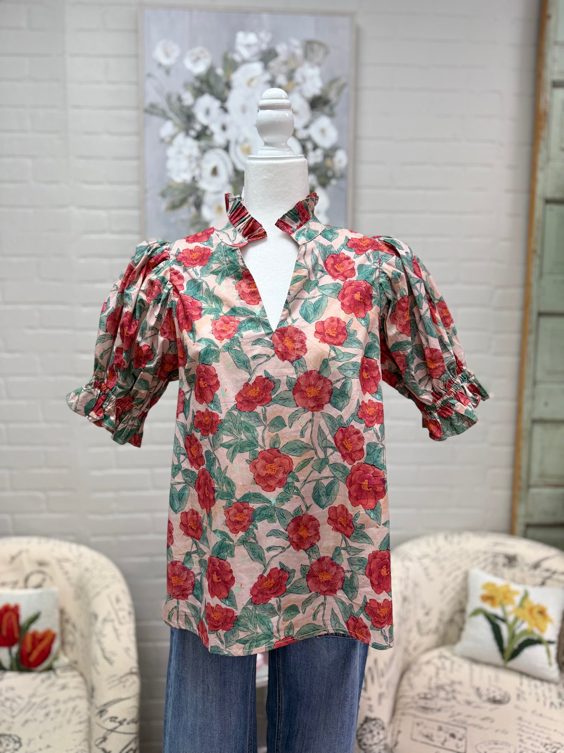 Vintage Rose Top