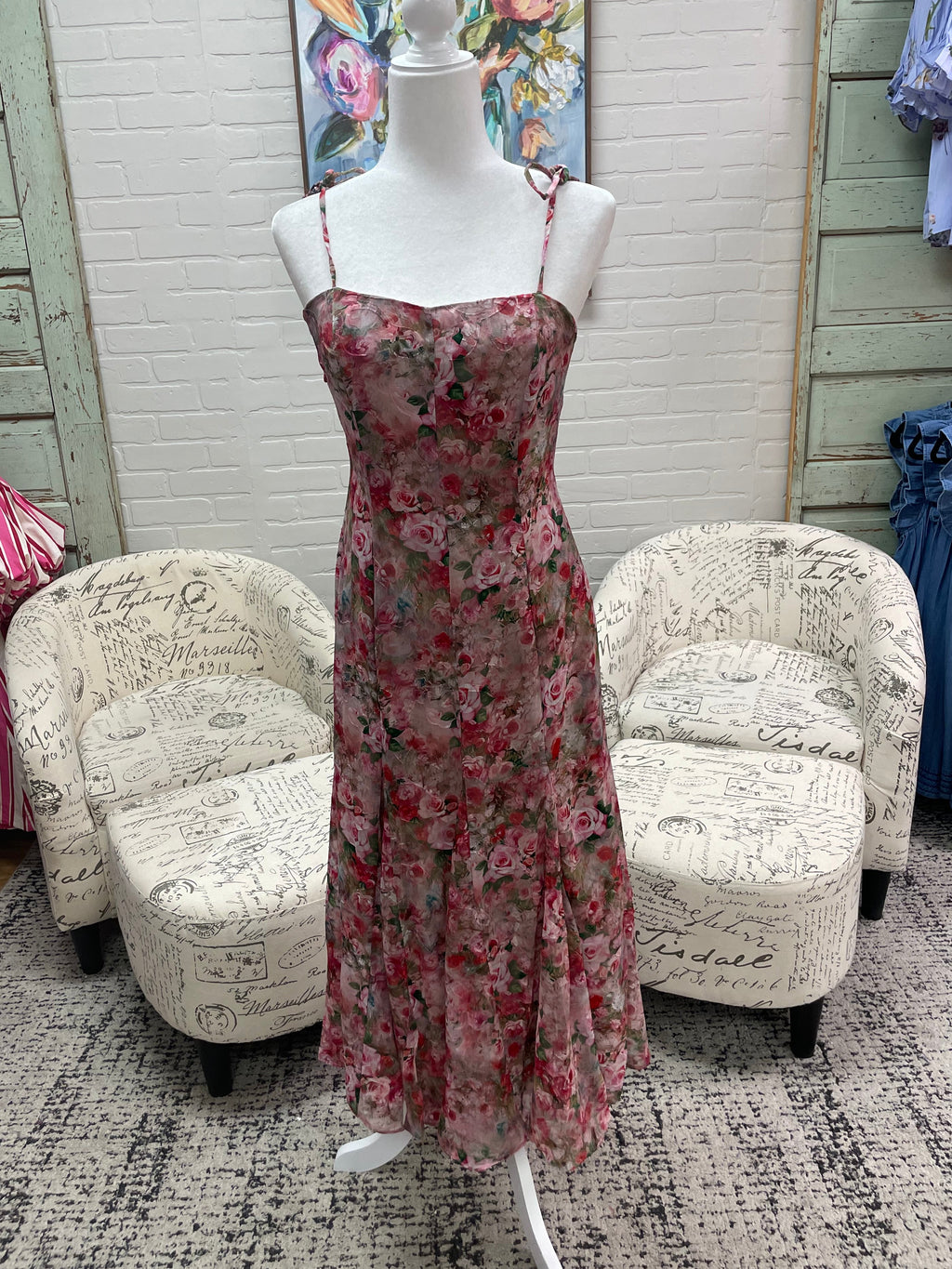 Romantic Floral Dress