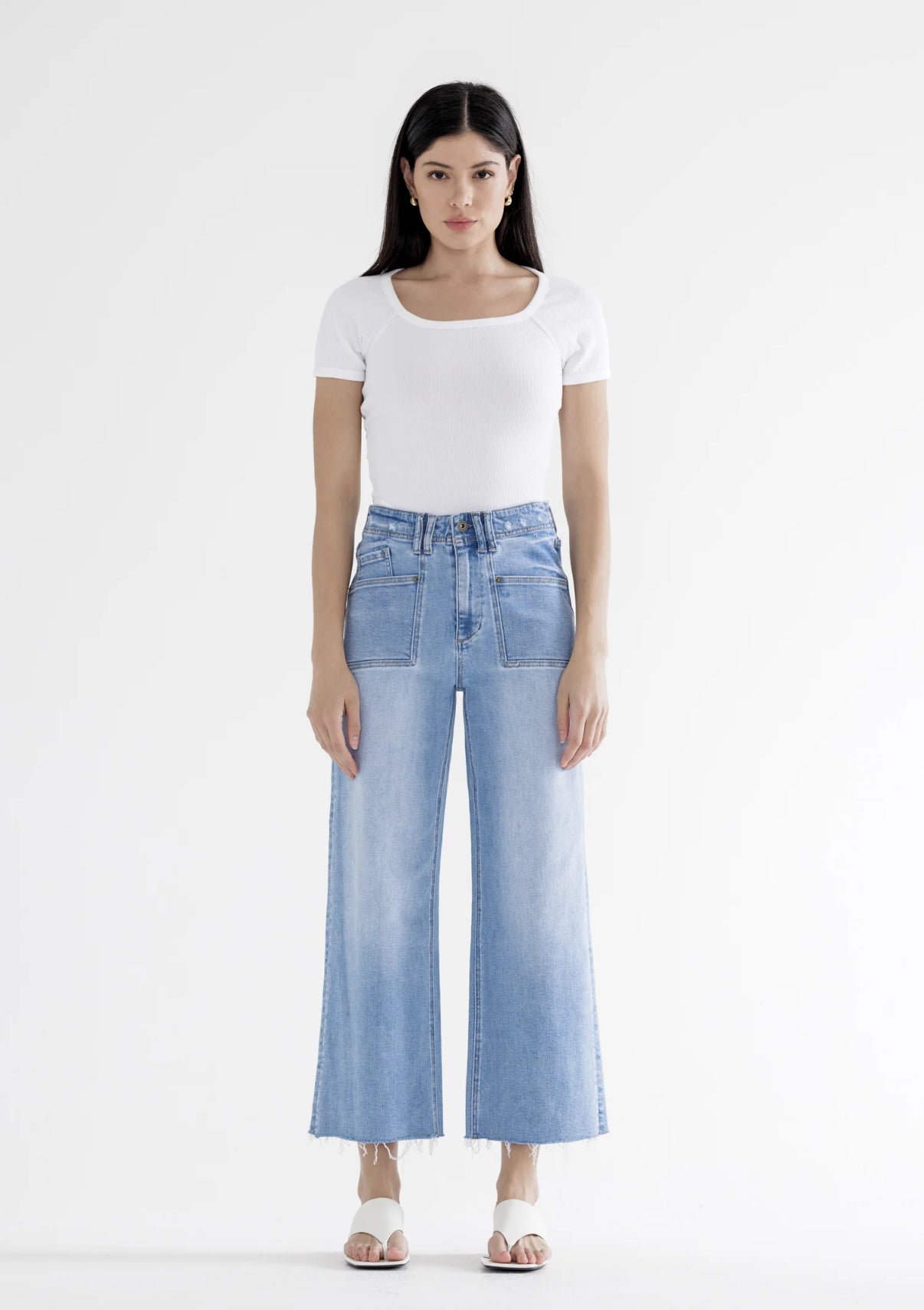 HR Utility Wide Leg Jean
