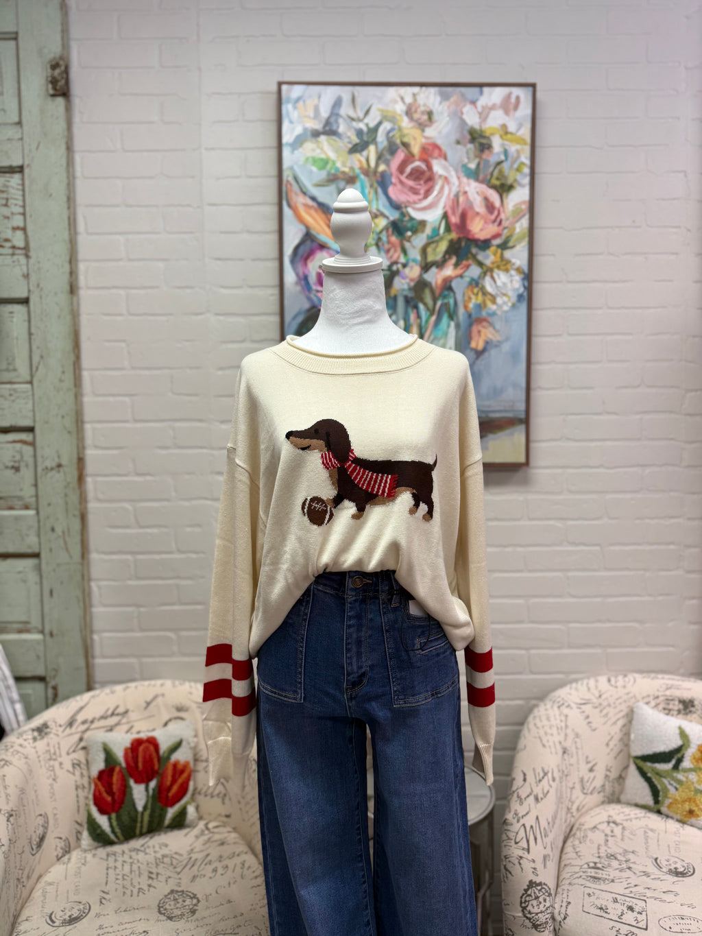 Dachshund Gameday Sweater