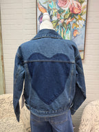 Heart Denim Jacket