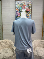 Ice Blue Boxy Tee