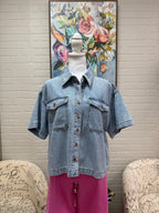 Denim Button Up Shirt
