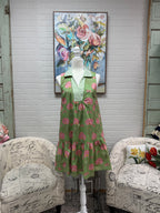 Matcha Floral Mini Dress