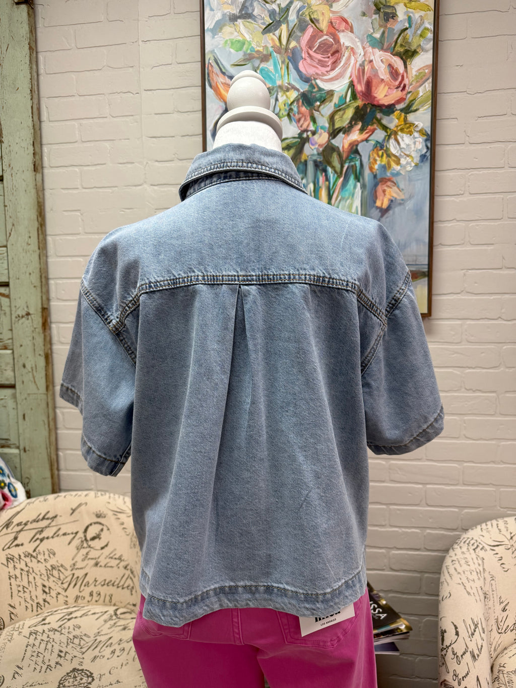 Denim Button Up Shirt