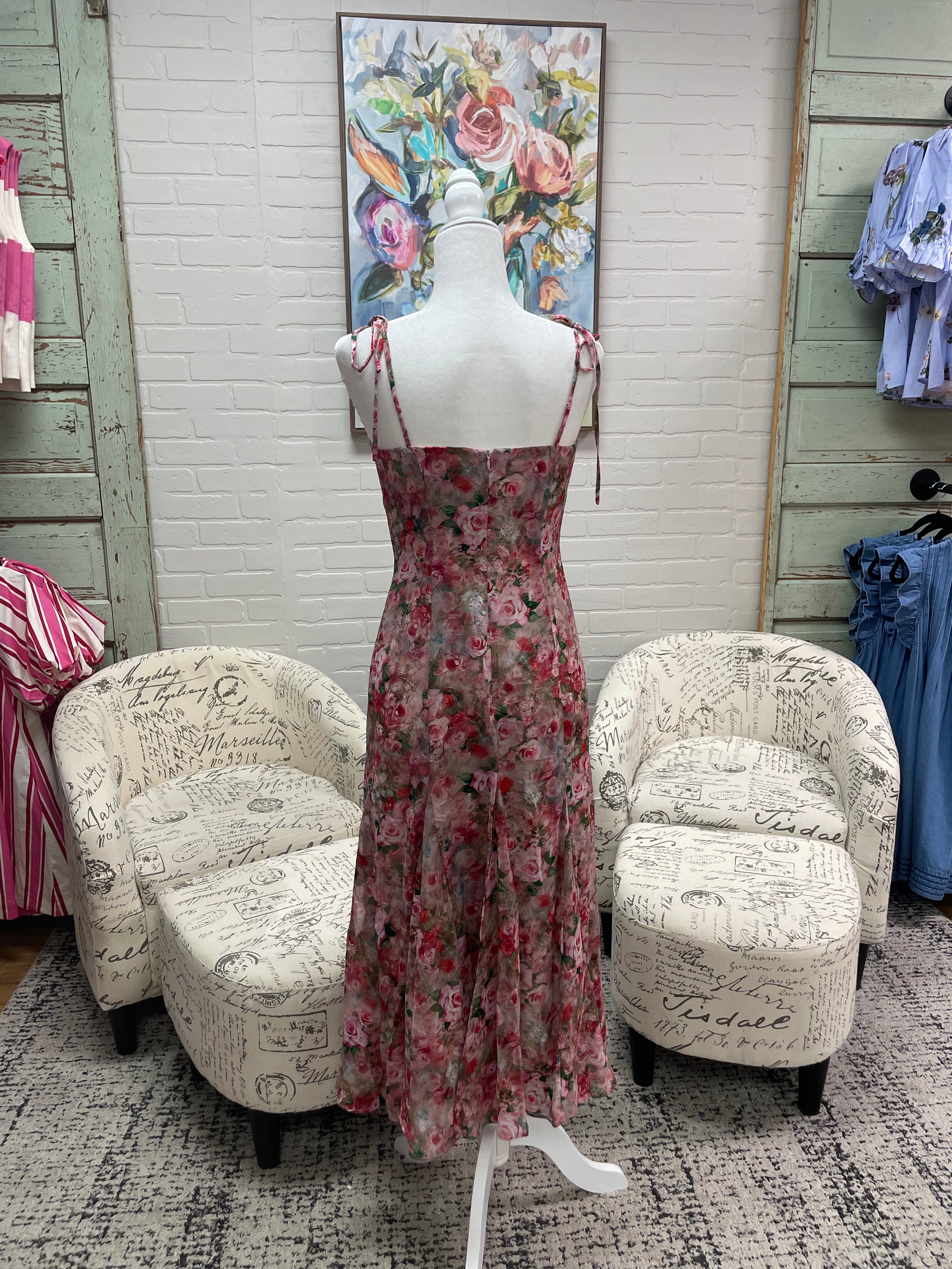 Romantic Floral Dress