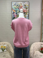 Pink US Flag Sweater