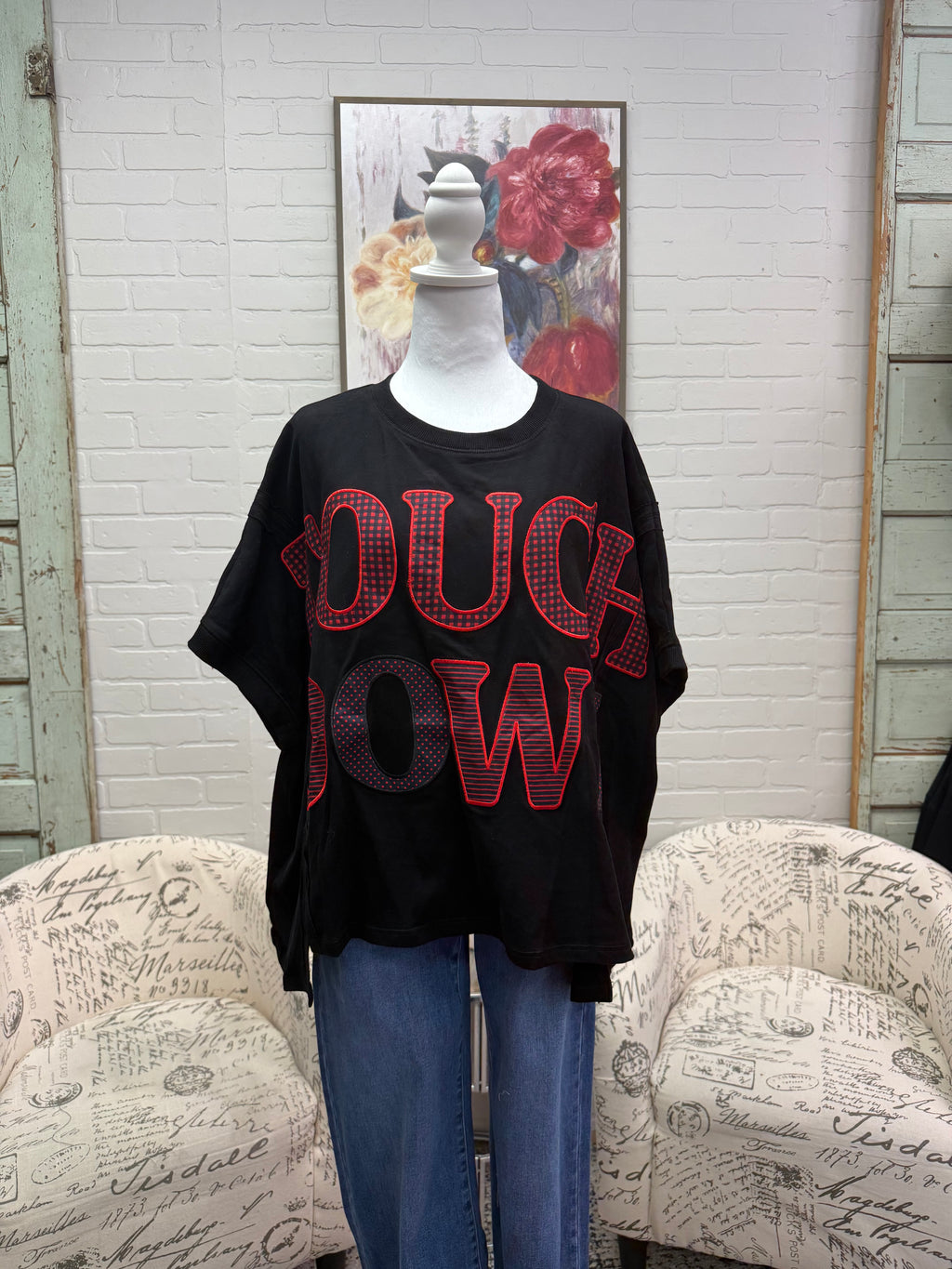 Touch Down Dolman Tee