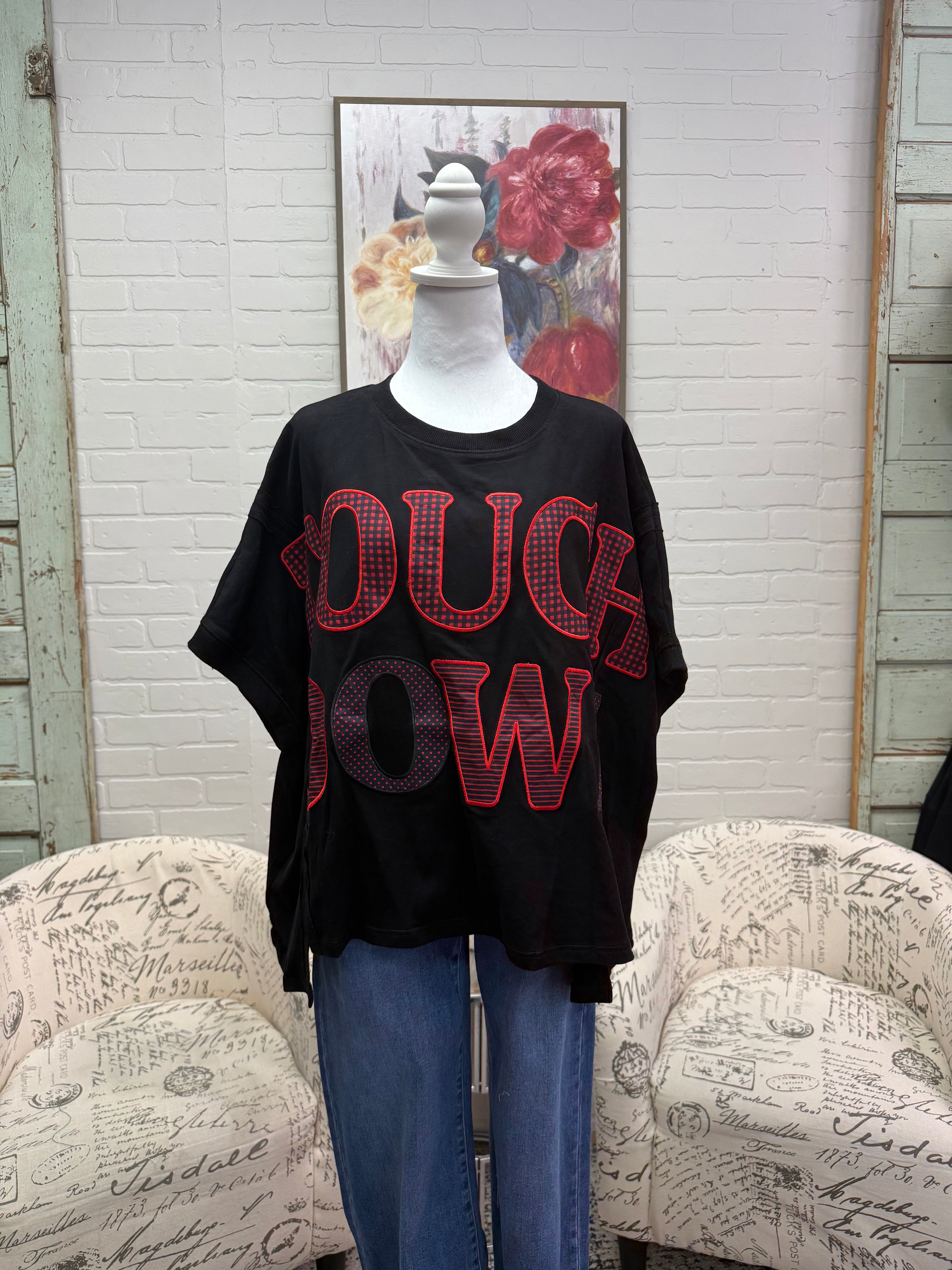 Touch Down Dolman Tee