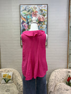 Pink Ruffle Blouse