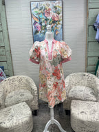 Pastel Floral Mini Dress