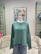 Pistachio Knit Pullover
