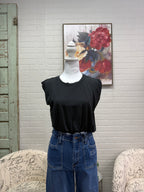 Black Bubble Top