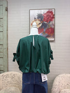 Hunter Green Bubble Top