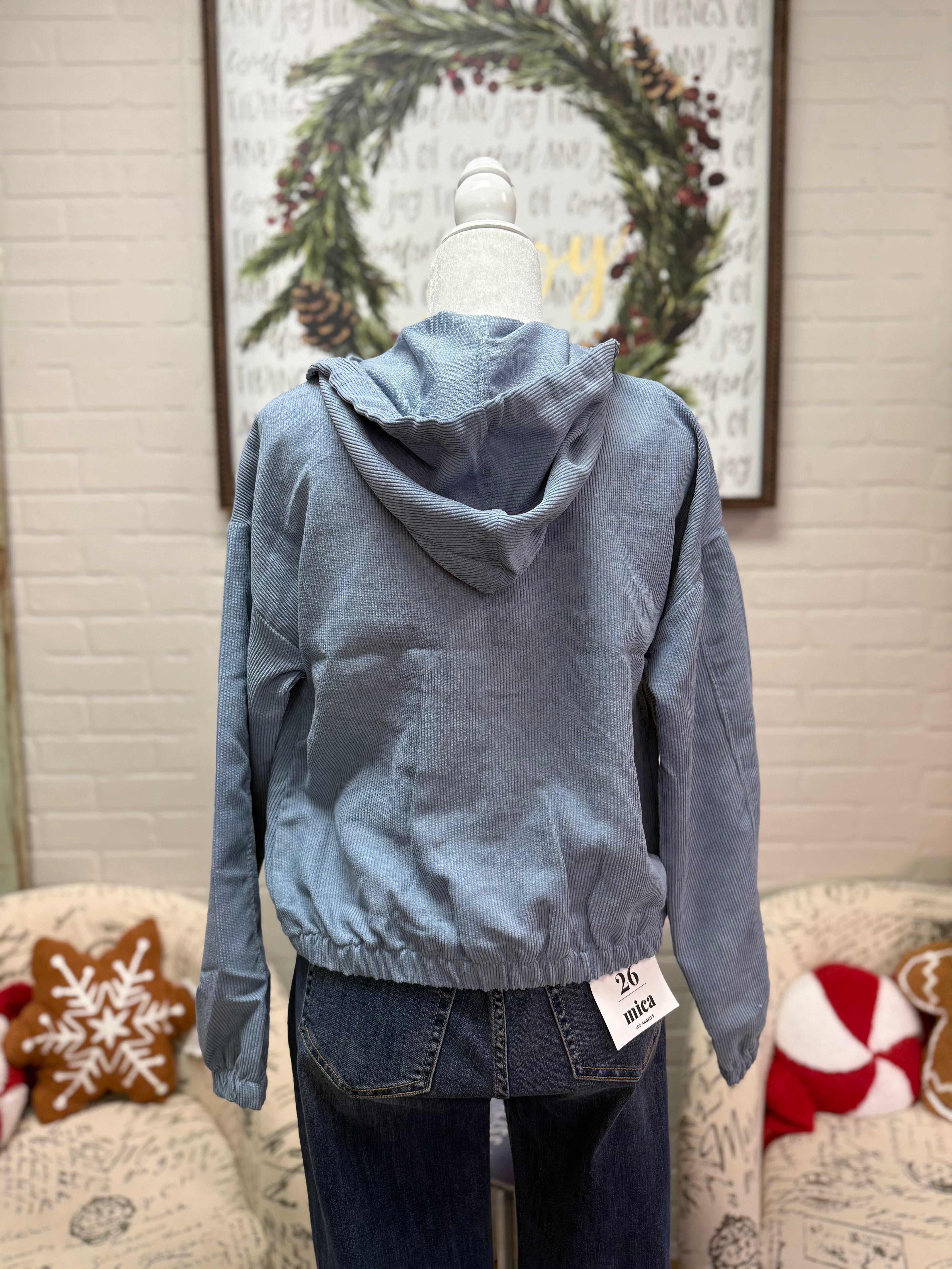 Blue Corduroy Jacket