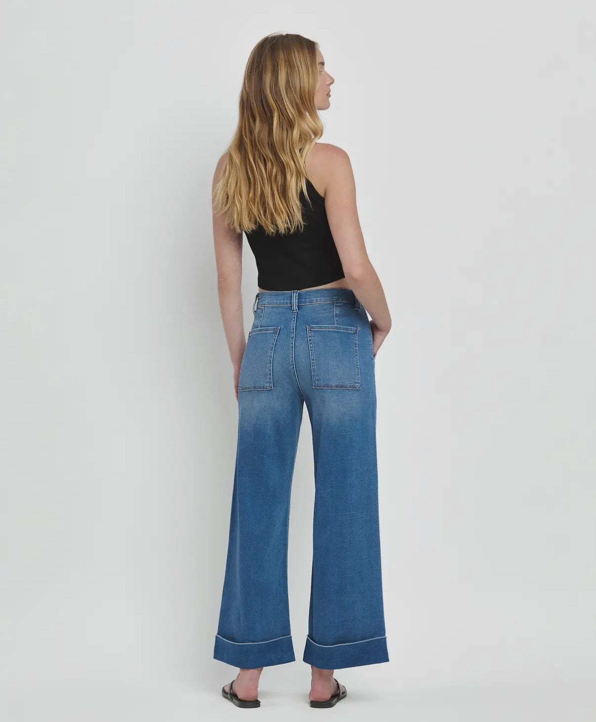 HR Double Cuff Baggy Jean