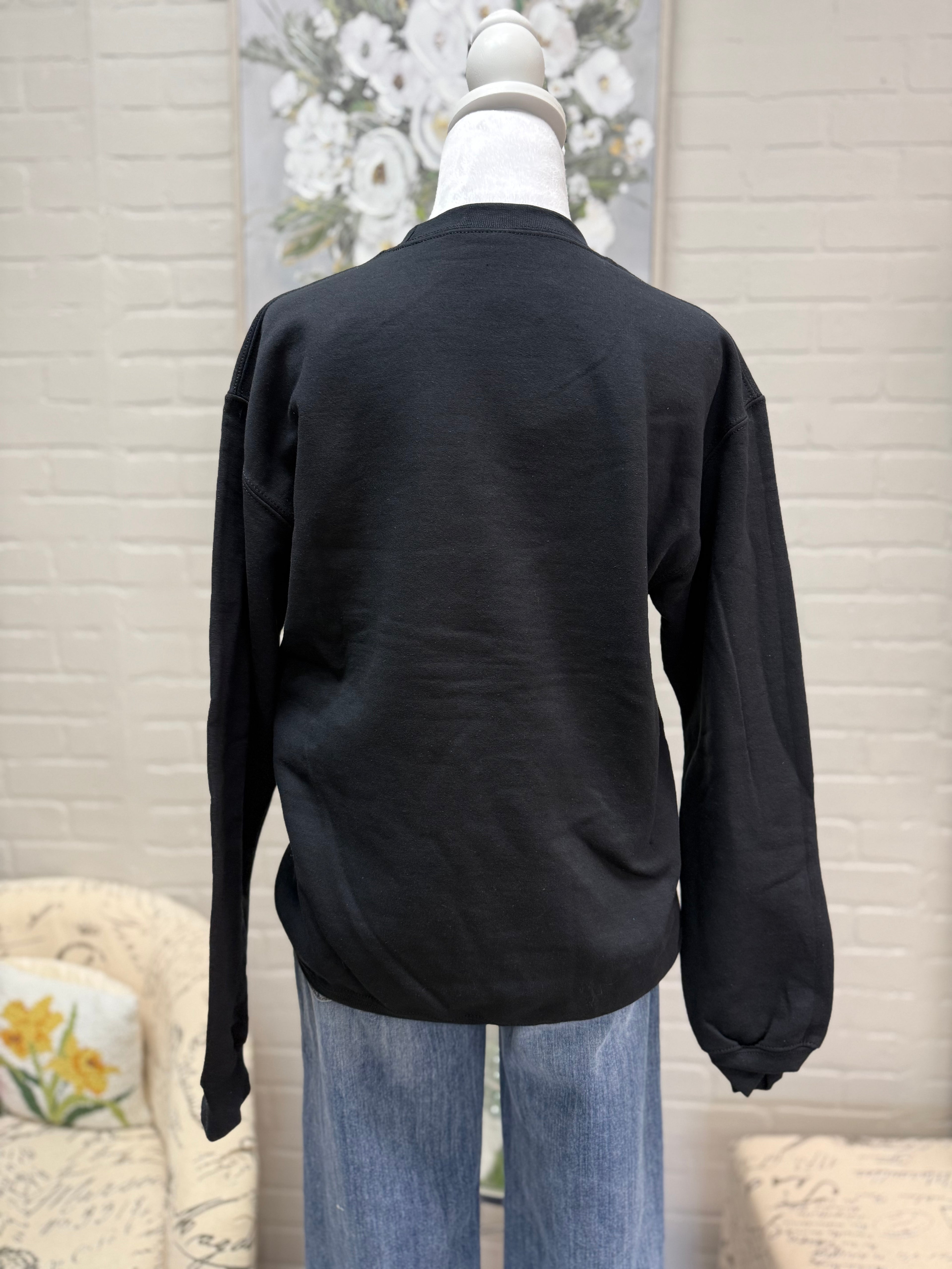 Melissa Cardinal Floral Sweatshirt