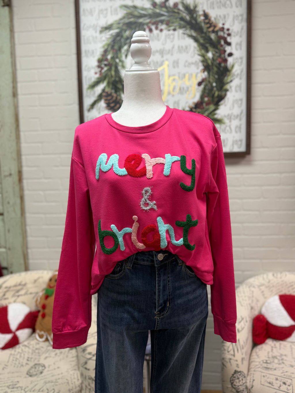 Merry & Bright Sweatshirt