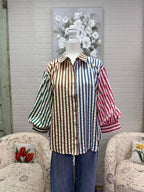 Multi-Color Stripe Shirt