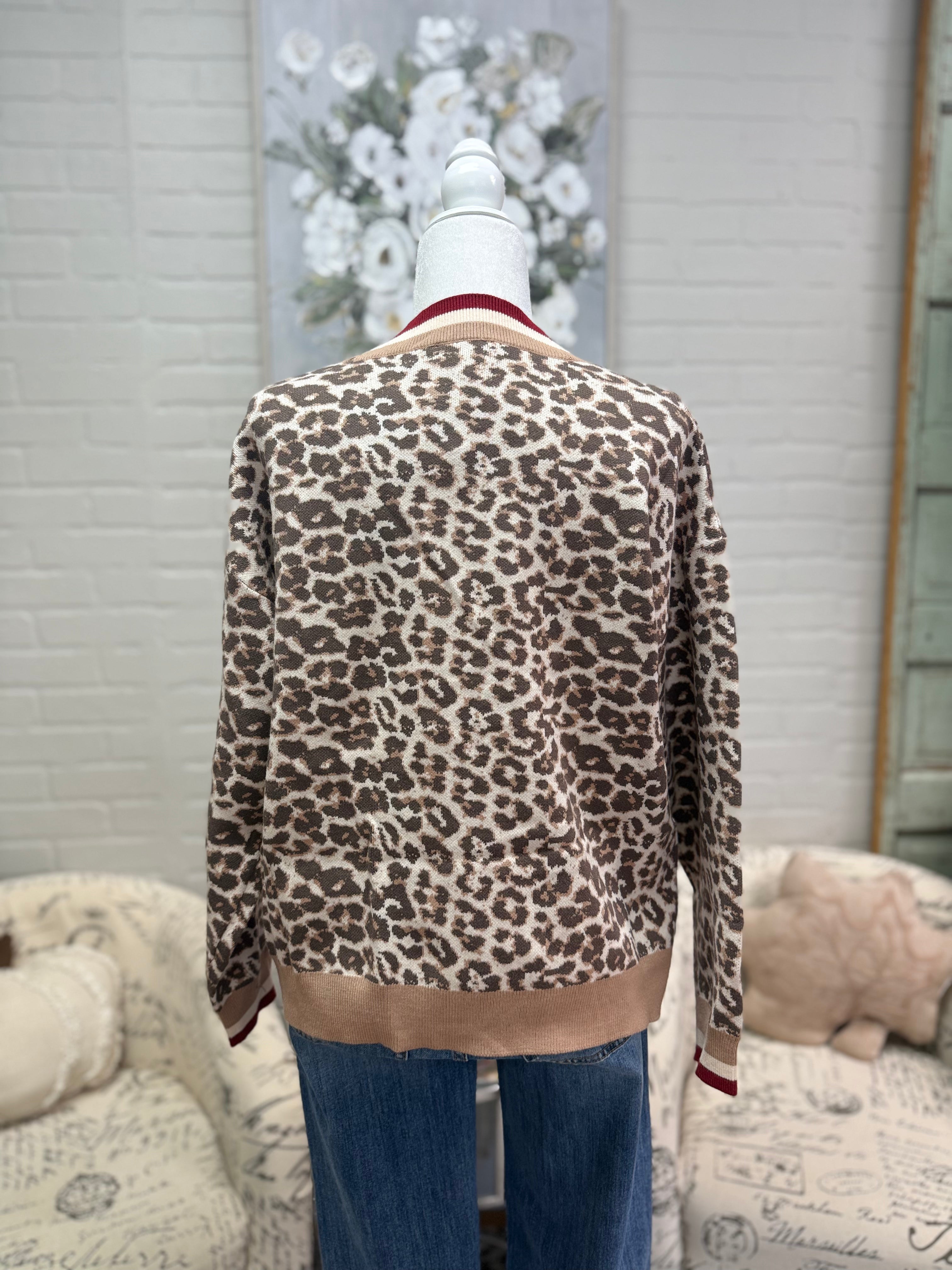 Leopard Cardigan
