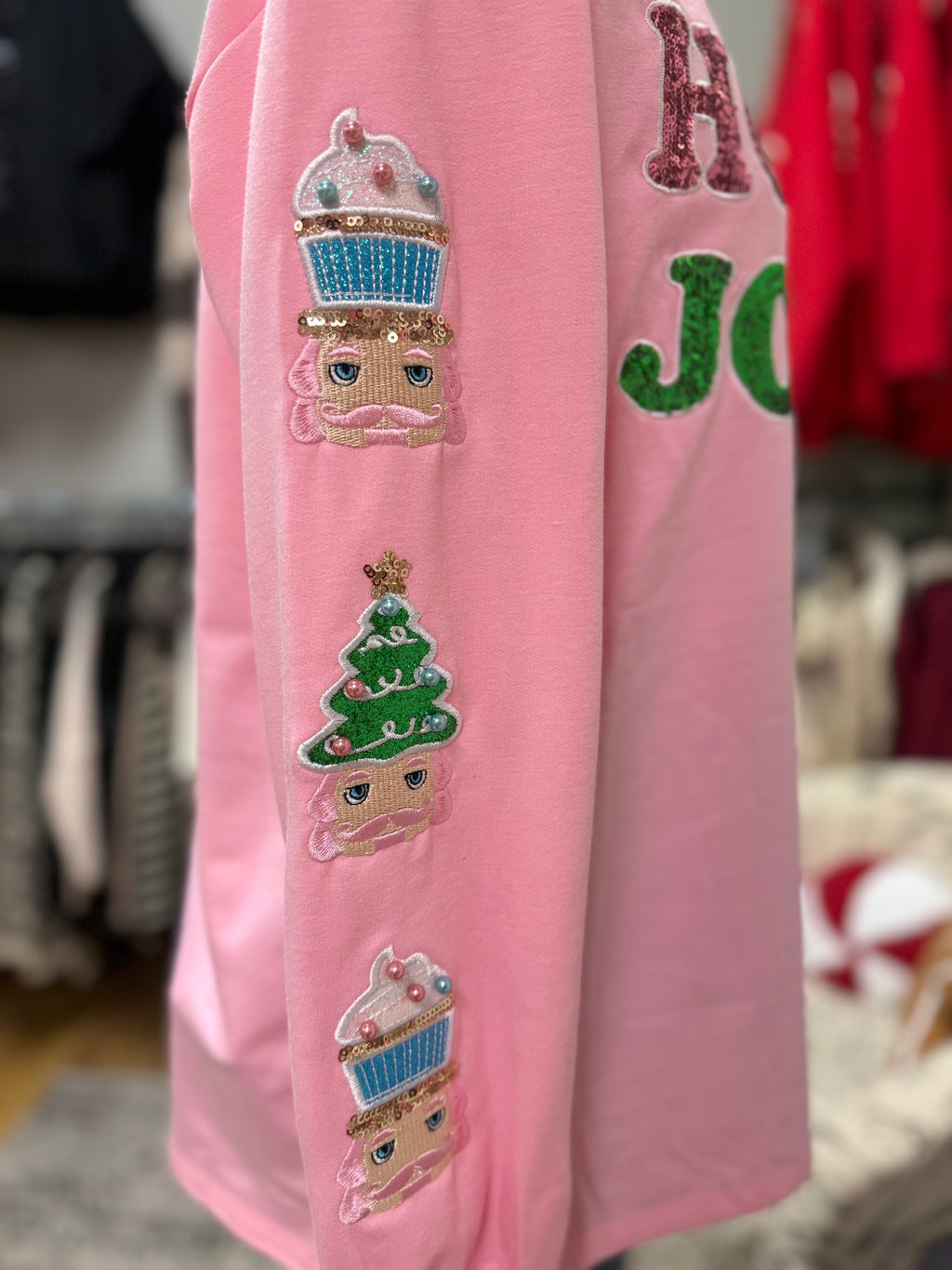 Holly Jolly Sparkle Sweatshirt