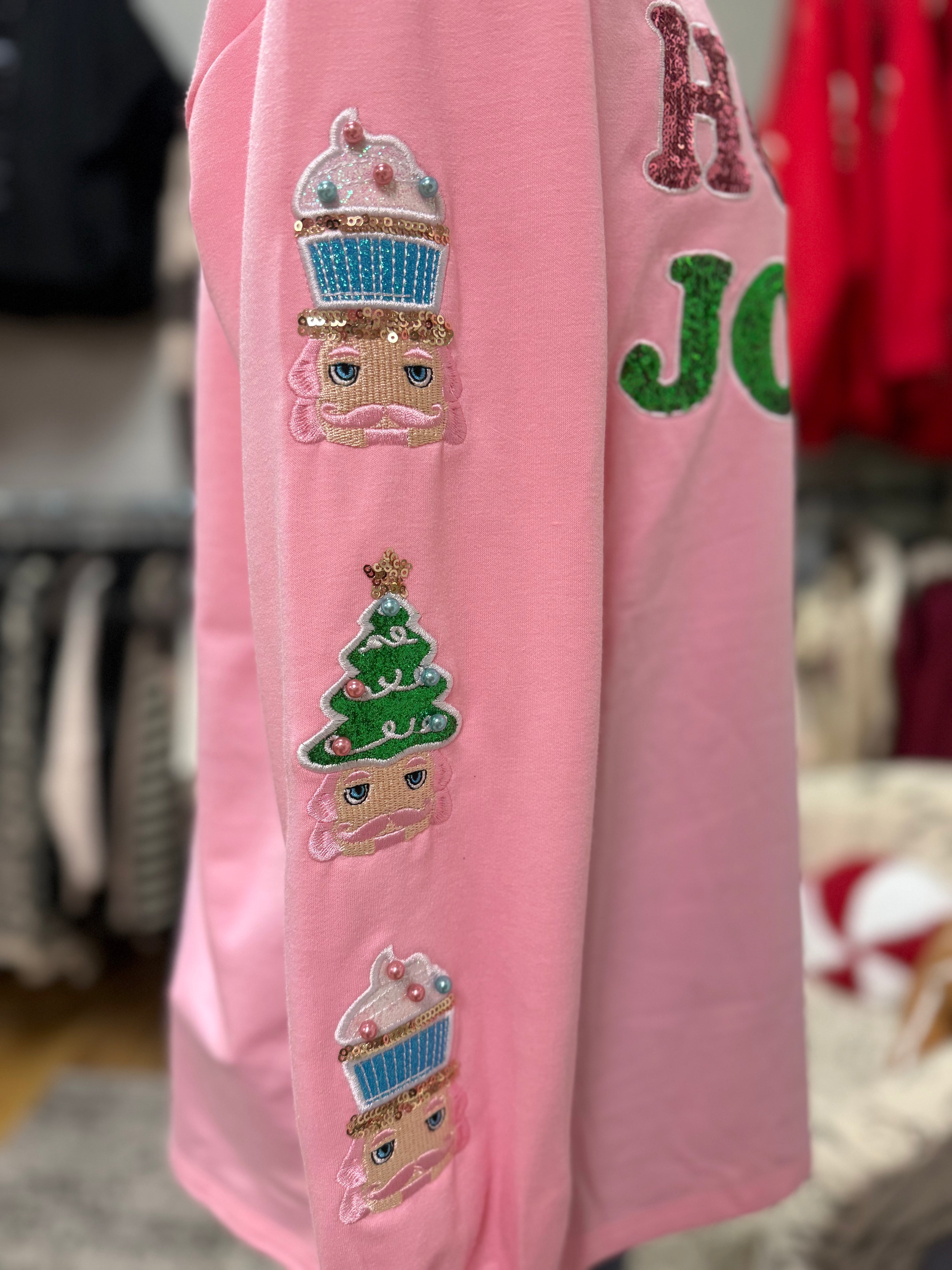 Holly Jolly Sparkle Sweatshirt