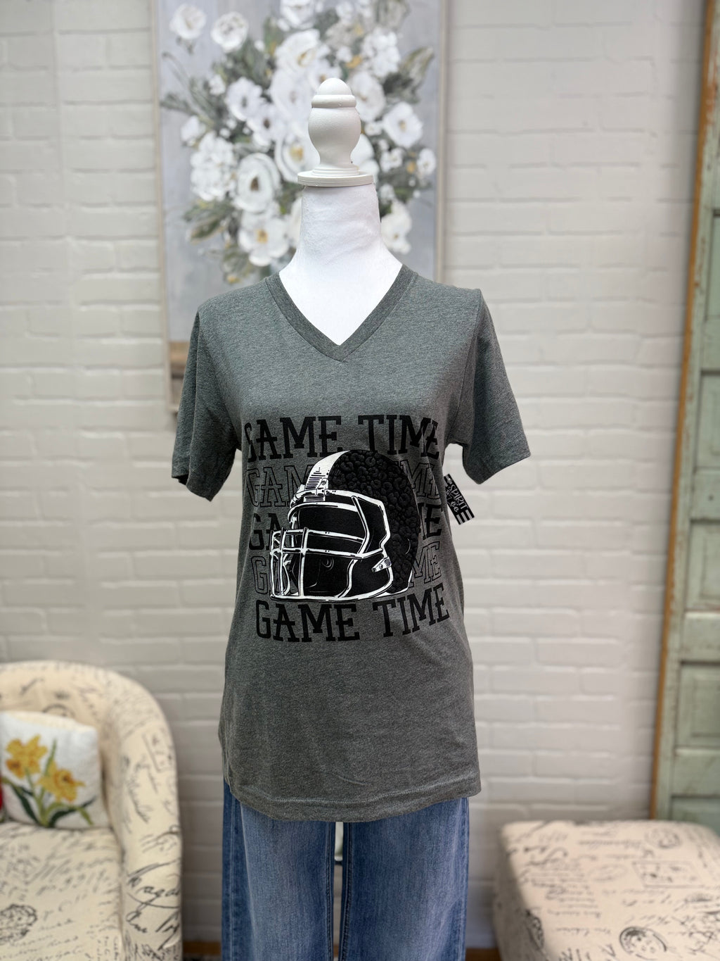 Textured Helmet Tee