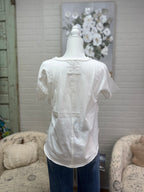 White Cotton Tee
