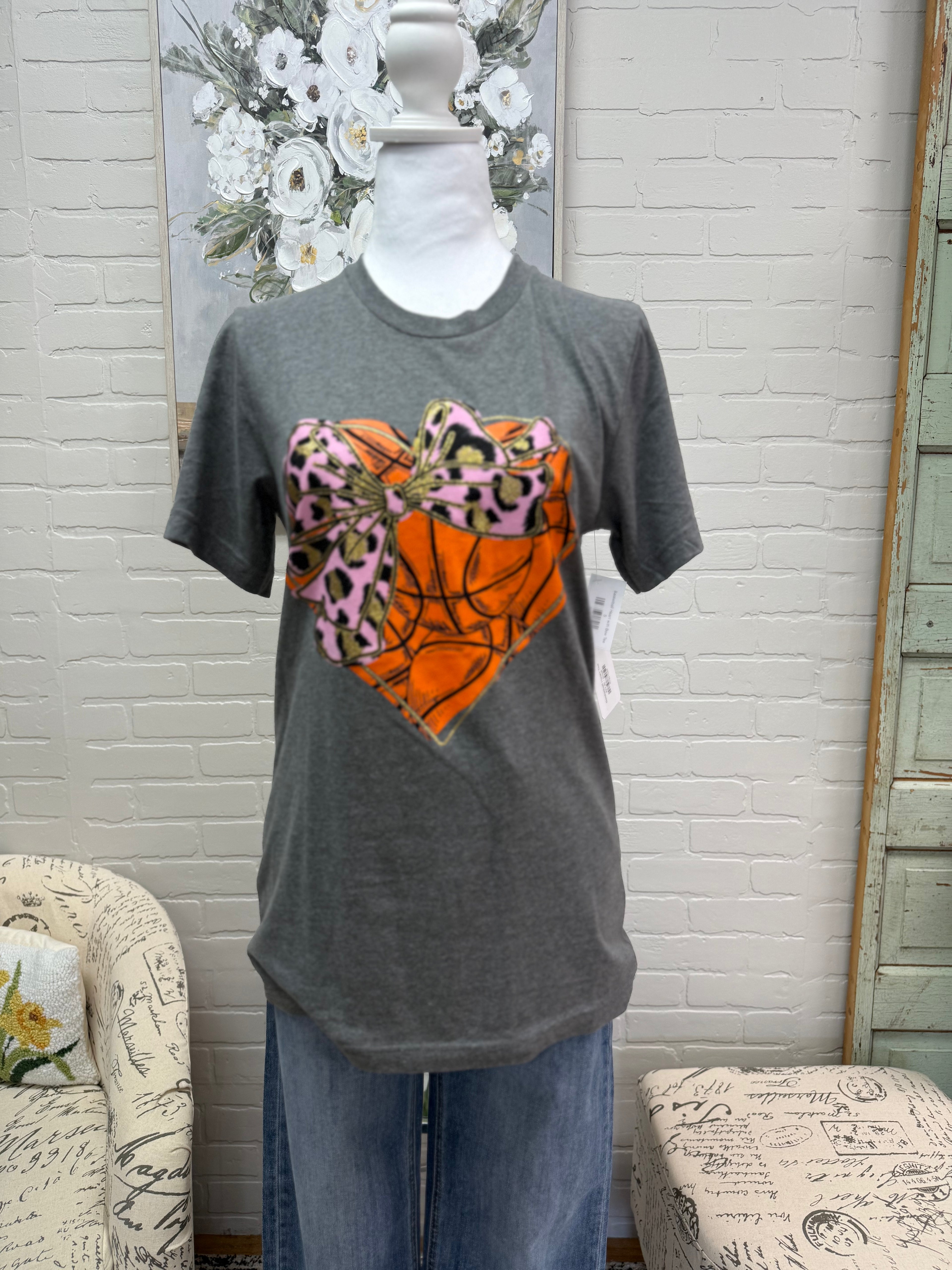 Basketball Heart Tee