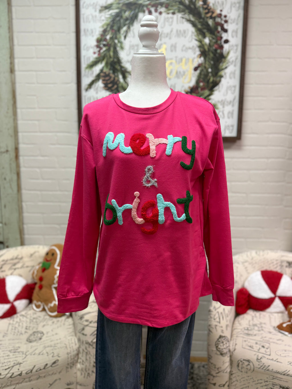 Merry & Bright Sweatshirt