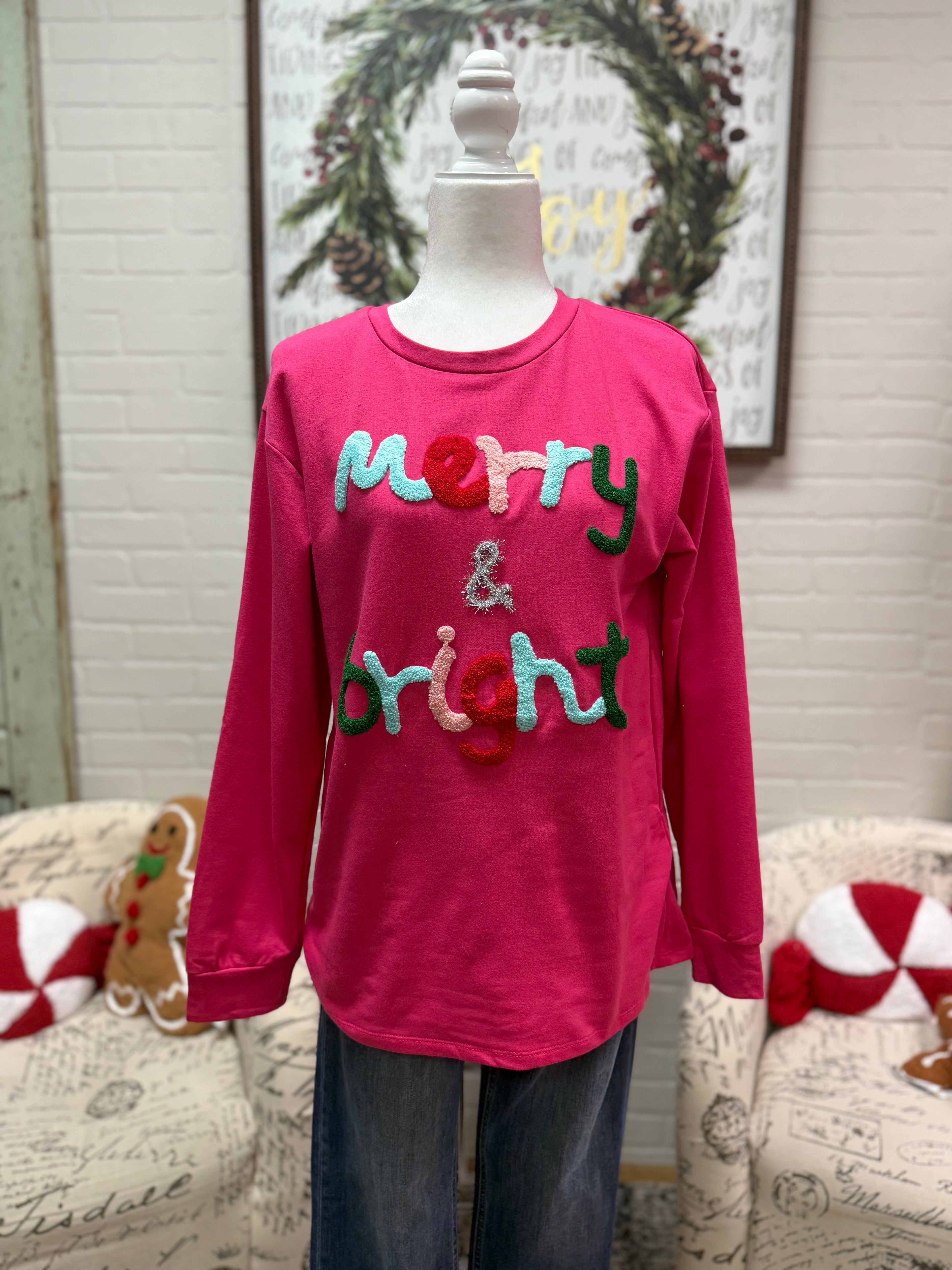 Merry & Bright Sweatshirt