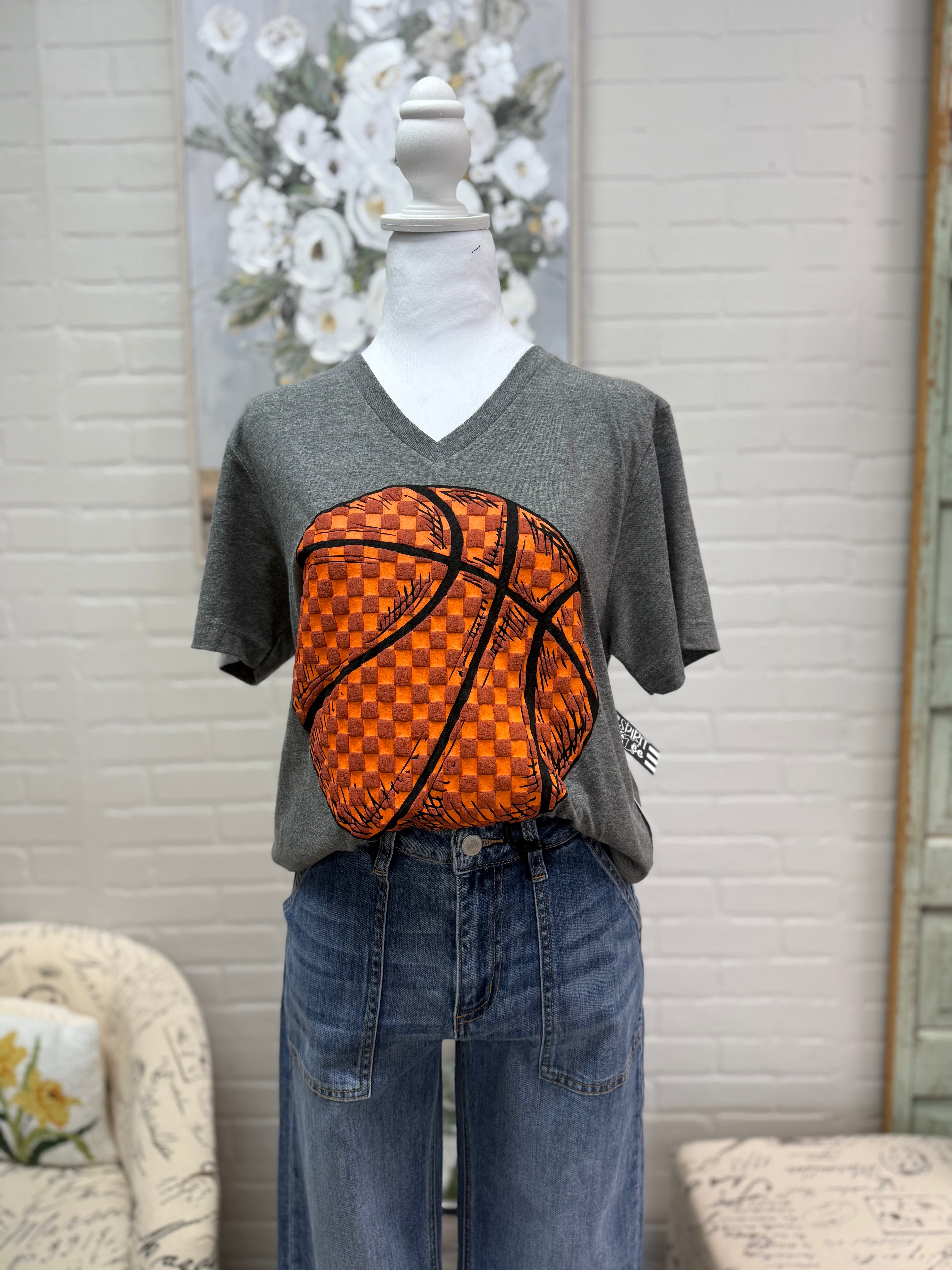 Textured Basketball Tee