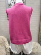 Pink Laced Up Sweater