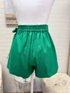 Green Braided Skort