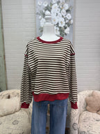 Cola Striped Pullover