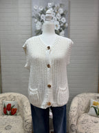 Off White Sweater Vest