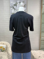 Melissa Cardinal Bow Tee