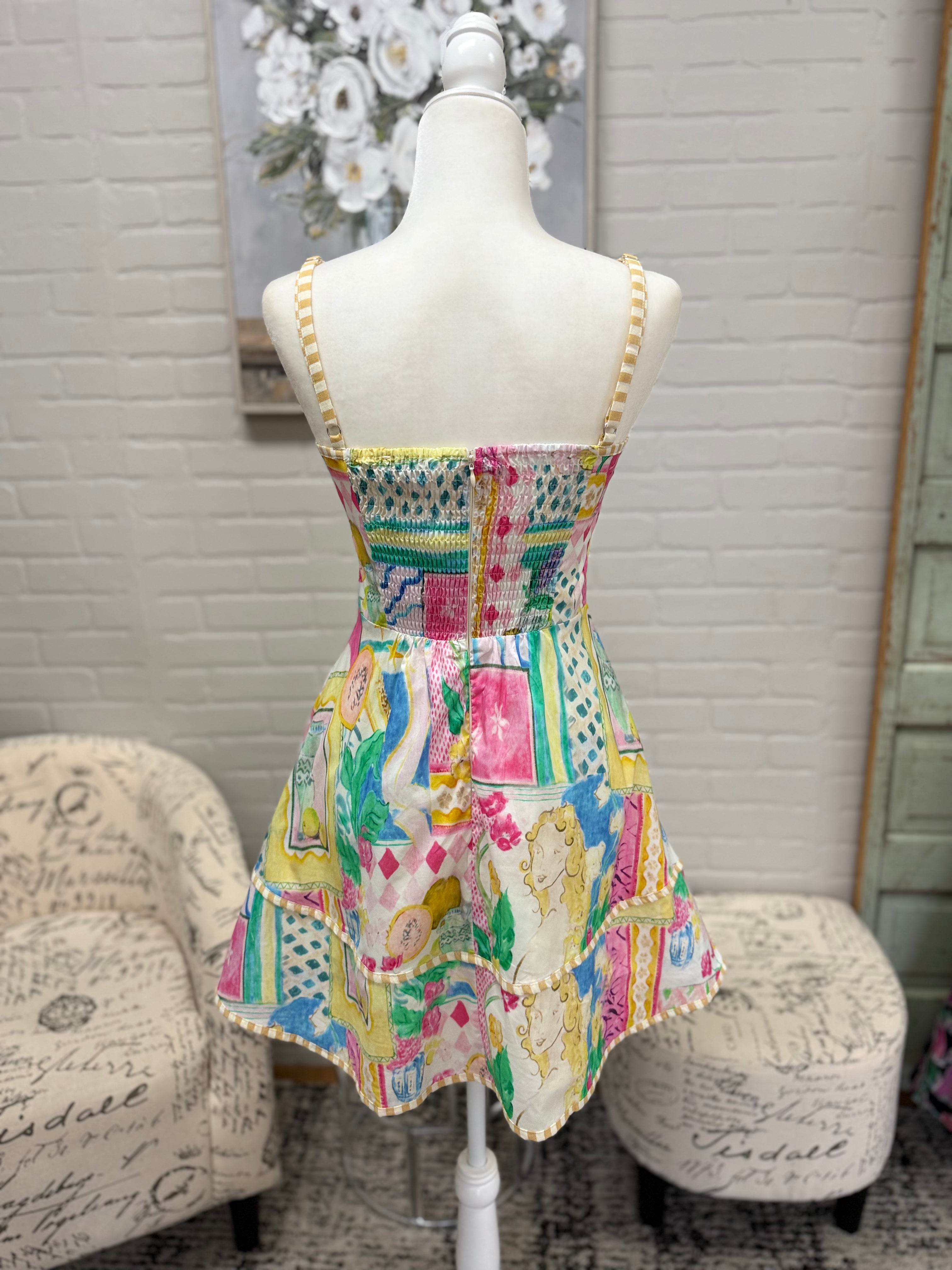 Bright Resort Mini Dress