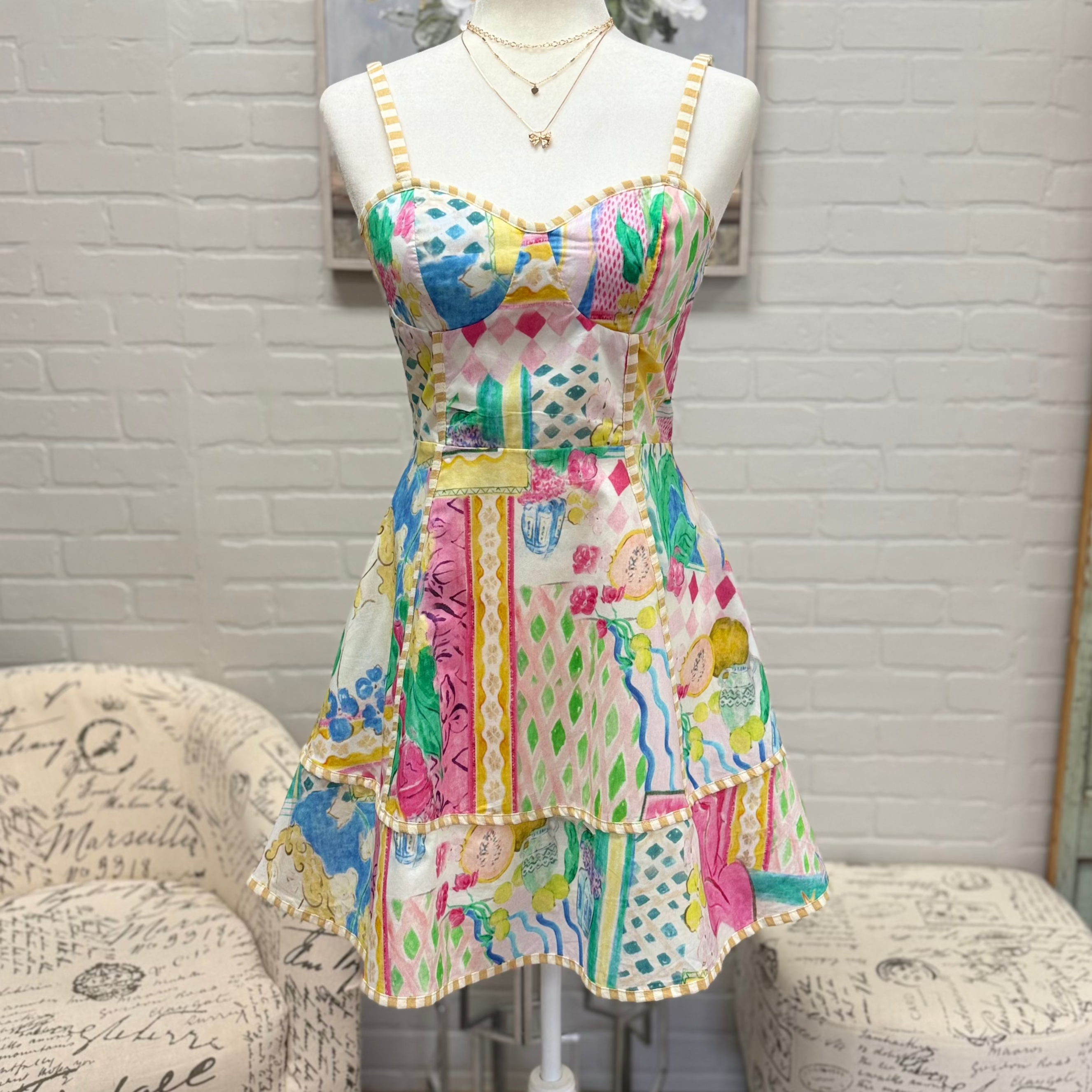 Bright Resort Mini Dress