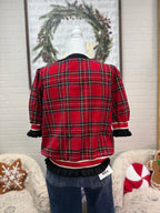 Christmas Plaid Merry Top