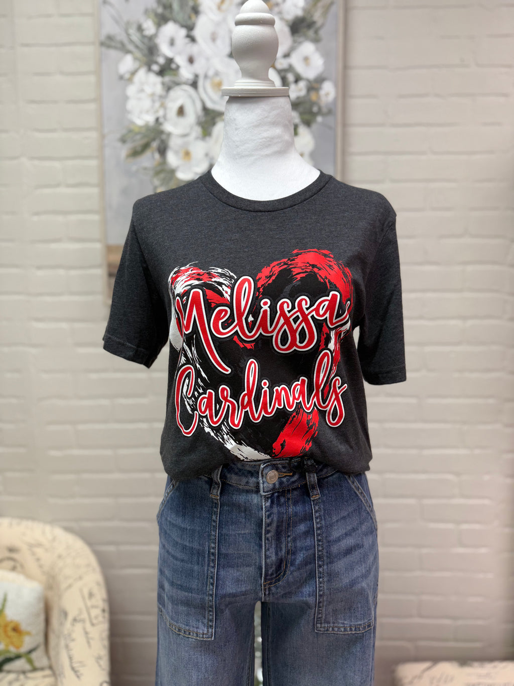 Cardinals Heart Tee