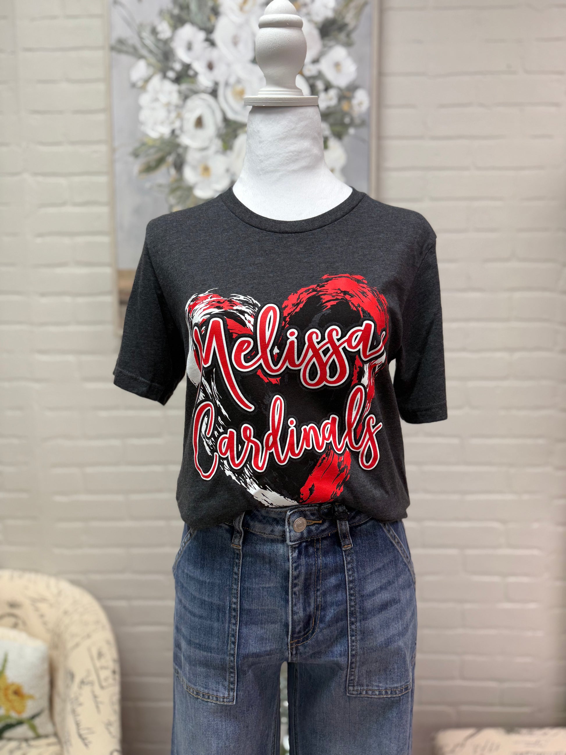 Cardinals Heart Tee