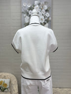 White Gameday Sweater