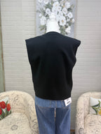 Crewneck Sleeveless Sweater