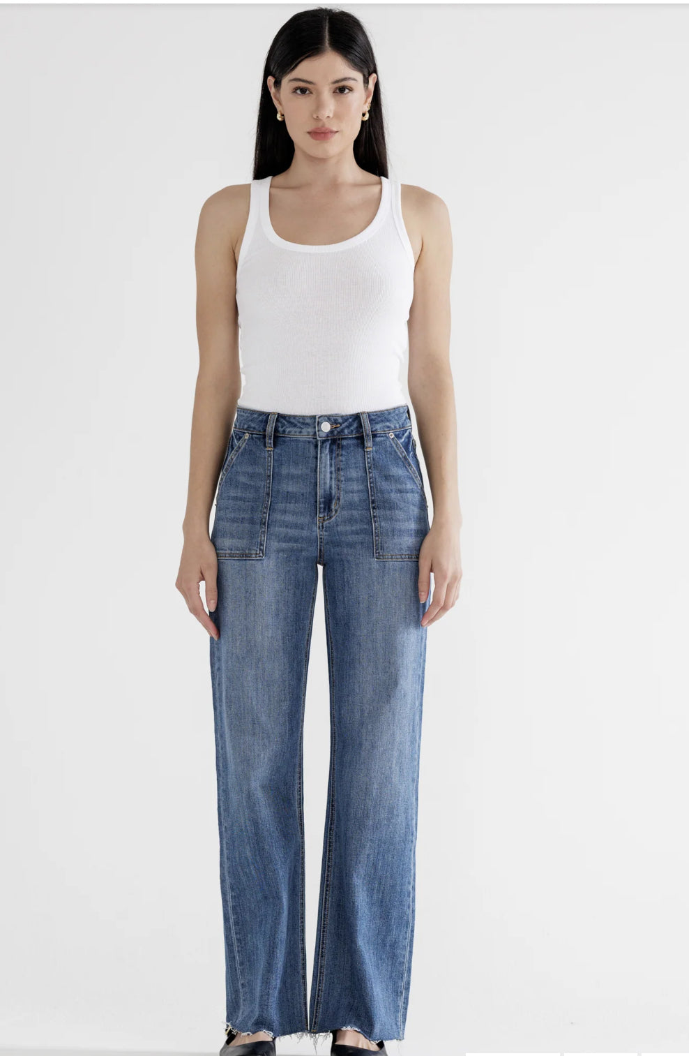 HR Wide Leg w/ Utility Pocket