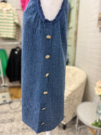 Distressed Denim Dress