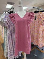Pink Check Dress