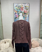 Cocoa Cable Sweater