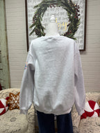 Heart Patchwork Sweatshirt