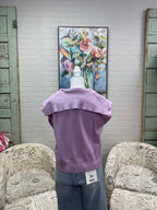 Lavender Collared Sweater